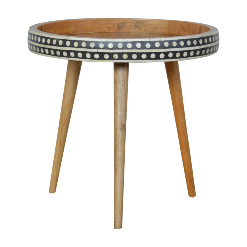 Aoife Tray Top End Table, 42cm H x 42cm W x 42cm D