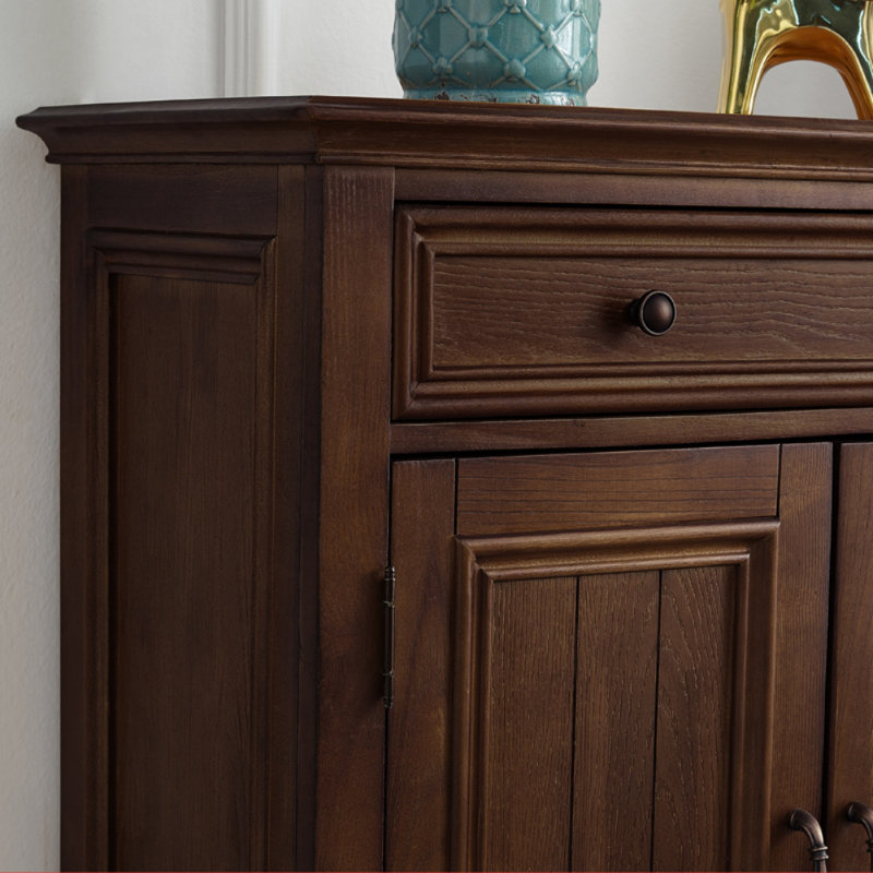 Armoire d'appoint en bois massif American