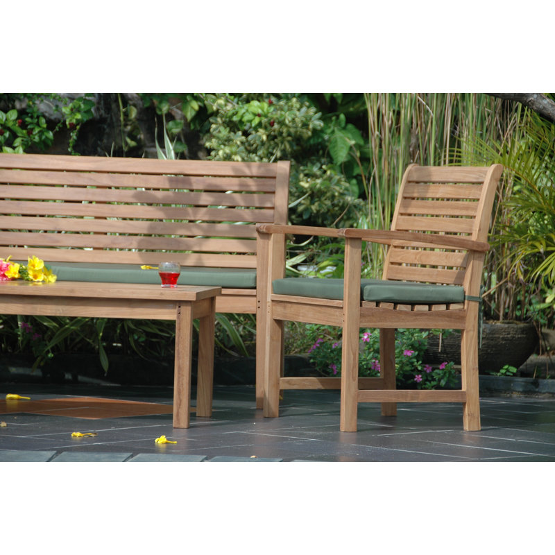 Montage Outdoor 4 - Piece Teak Conversation Set