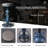 Antique Industrial Round Bottom Adjustable Height Soft Seat Cafe Retro Hydrant Stylish Water Pipe Design Pub Kitchen Bar Stool-114234861-114234868-114234869
