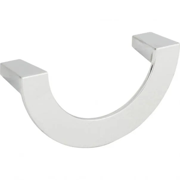 Roundabout 3" Center to Center Drop handle, Polished Chrome, 3