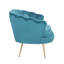 Carney Velvet Loveseat Accent Sofa-693310561