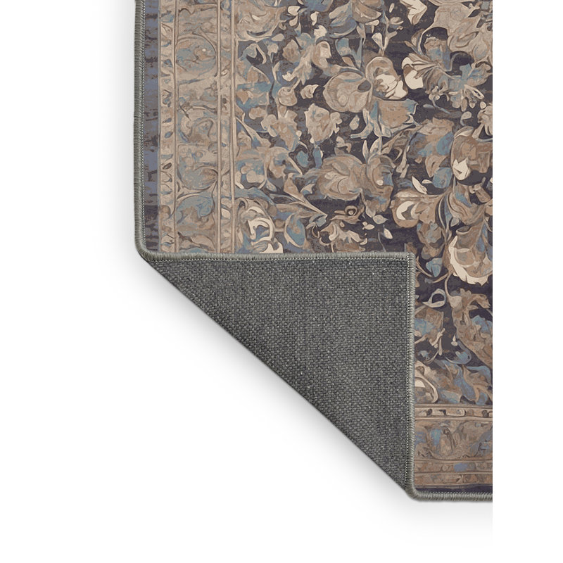 Silky Soft Plush Grey Area Rug, Runner 2' x 4'