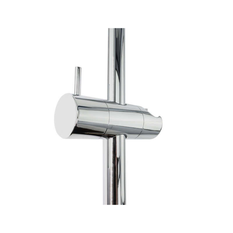 24 inch Slide Bar for Handshower, Round, Polished Chrome