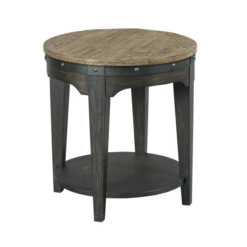 Caliya Solid Wood End Table