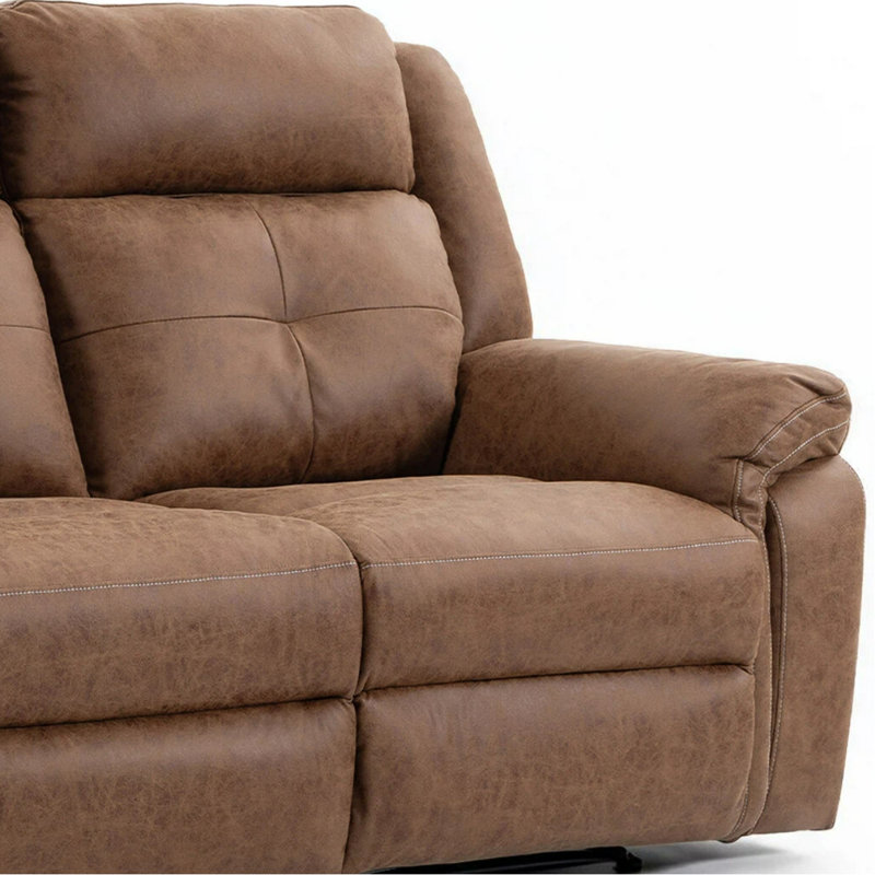 Ensemble de fauteuil inclinable (côté droit) (brun), Brun