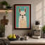 Serene Llama Modern - Wrapped Canvas-1245753426-1245753427