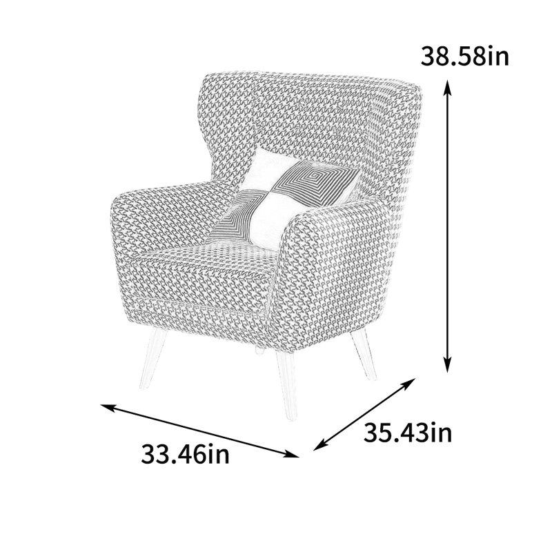 Modelski Upholstered Accent Chair