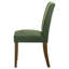 Chaise d'appoint rembourrée Cathcart - vert-107168781