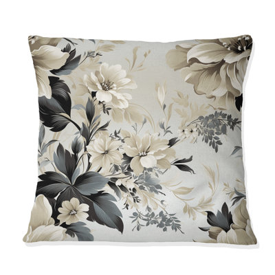 Coussin décoratif à motif floral V - Urban Victorian Chic Victorian