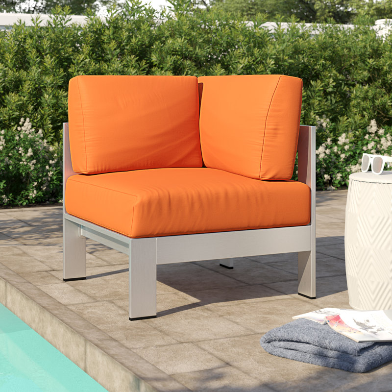 Fauteuil d'extérieur Shore, Orange