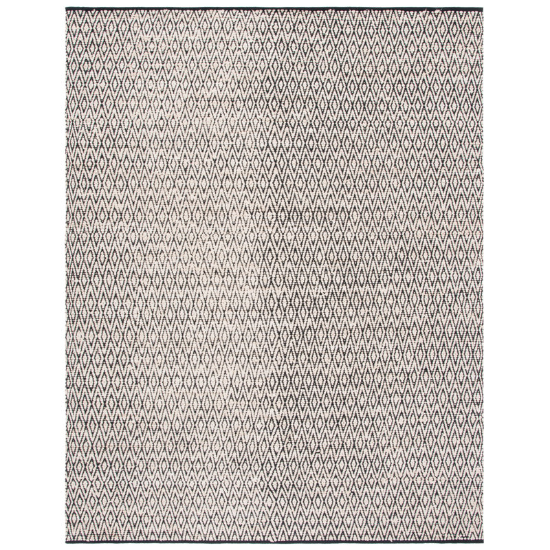 Tapis géométrique tissé à la main Montauk, Rectangle 8 pi x 10 pi