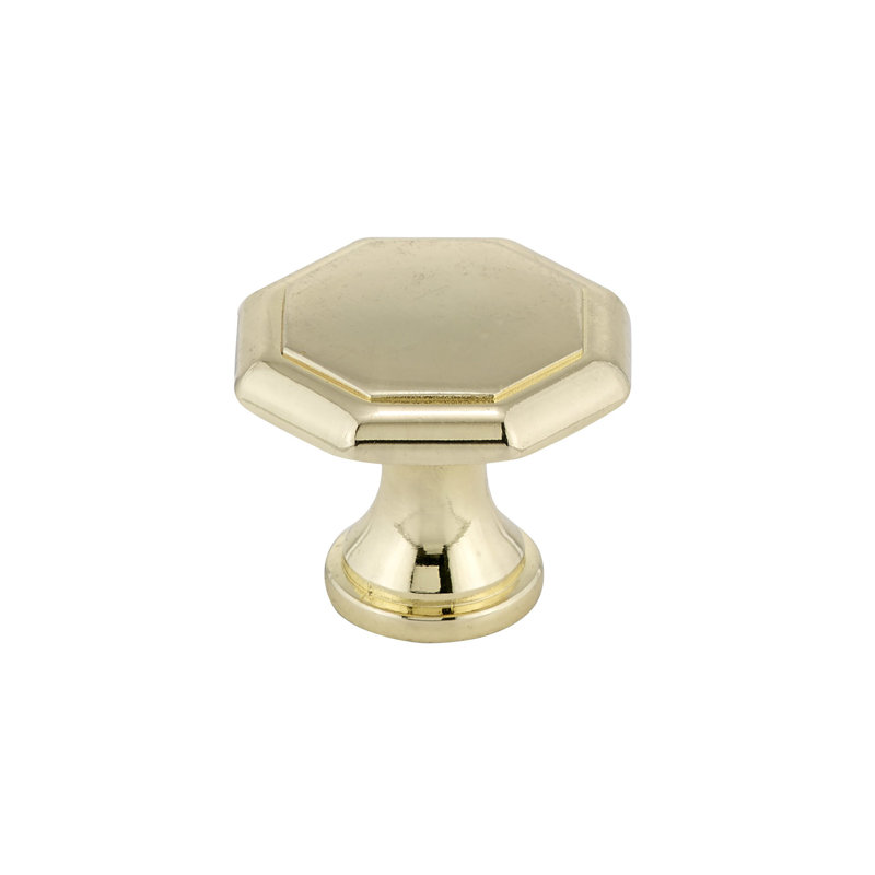 Expression 1 3/16" Diameter Round Knob, Brass