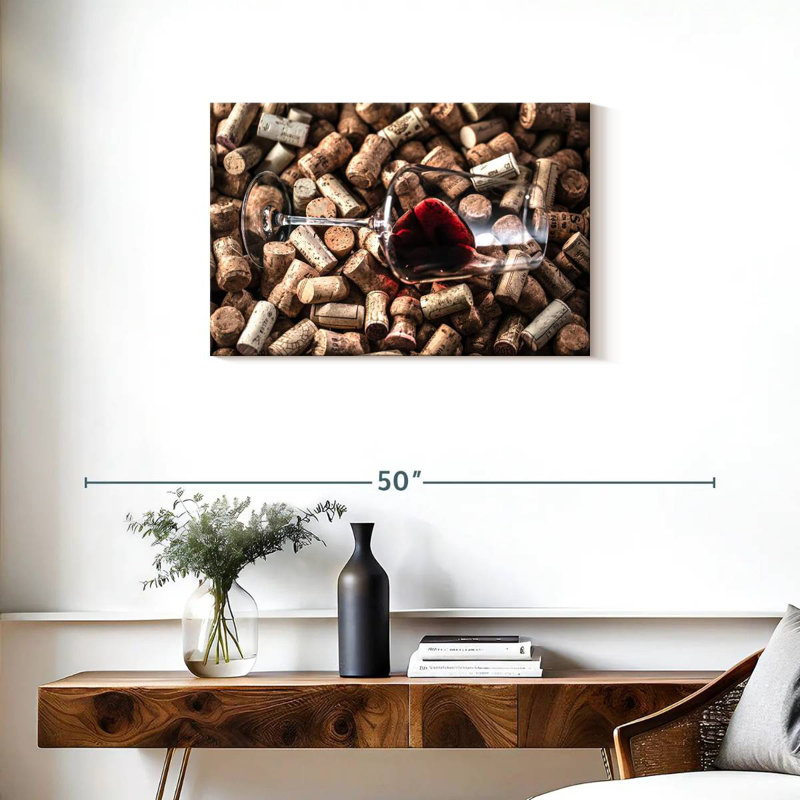 Yarlin Red Wine Corks, 20" H x 30" W