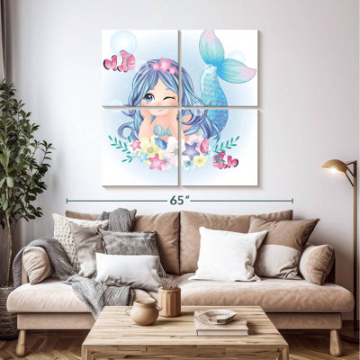 Kelan Floral Mermaid