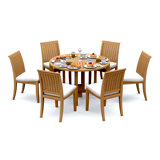 Lagos Outdoor - Piece Teak Dining Set