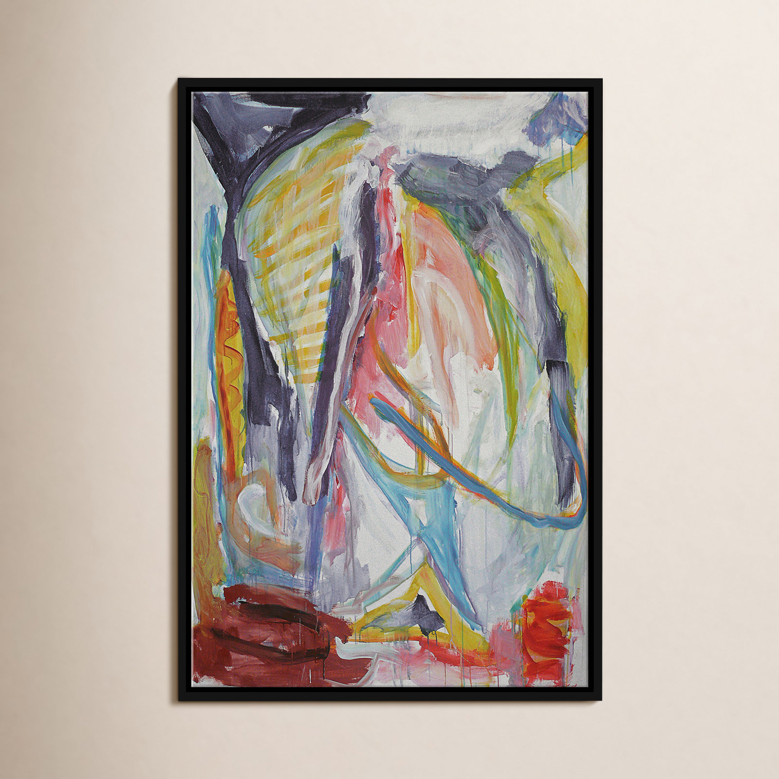 Colorful Moments Canvas Painting