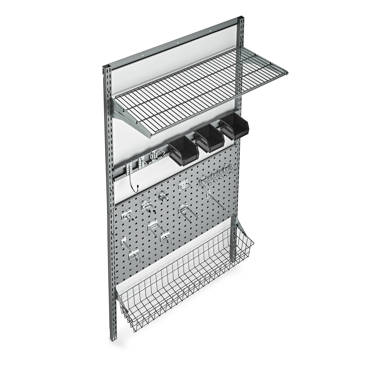 FlexiRack 41'' W Steel Height -Adjustable Storage Rack