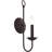 Wall Sconce with Steel Base - 5" Industrial Light Fixture-634623979