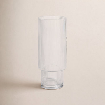 Clybourn Ribbed Highball Glass
