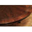 Round Mahogany Wood Dining Table