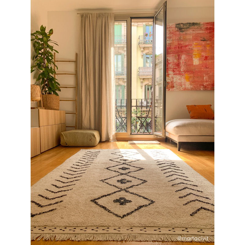 Washable Rug Bereber Rhombs