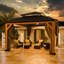 15 pi X 13 pi Pavillon de jardin en aluminium