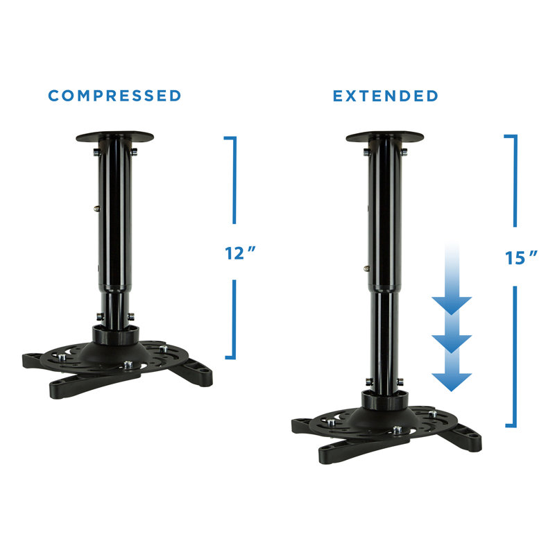 Tilt/Swivel/Articulating Arm Universal Ceiling Mount LCD