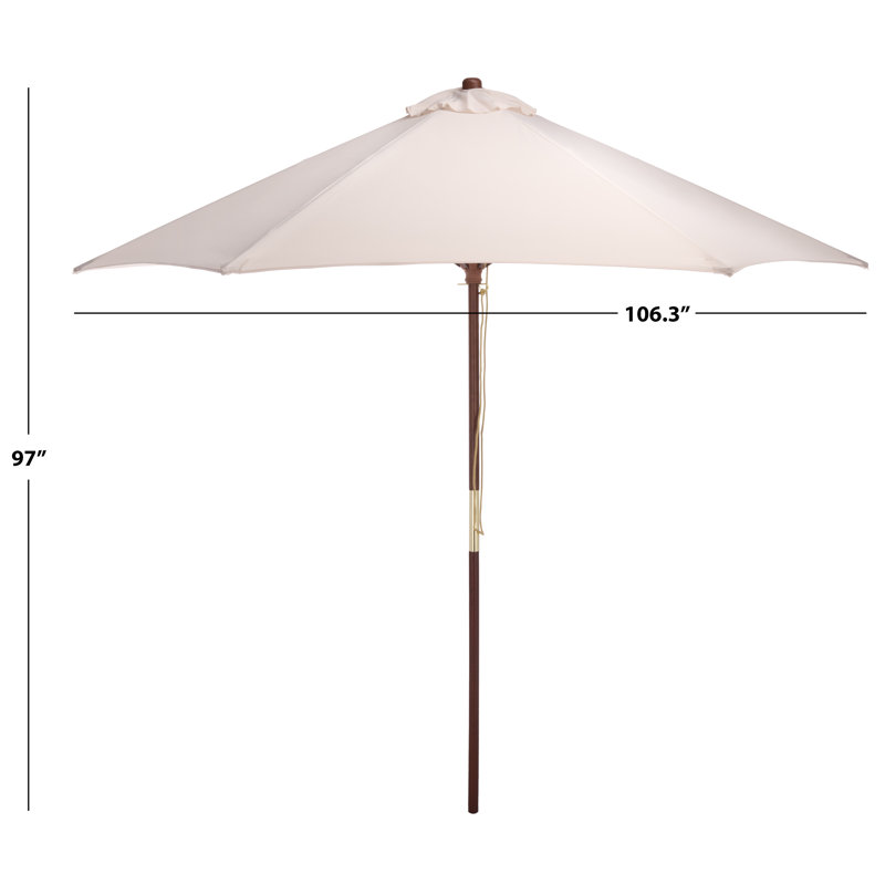 Parasol Wieren, Blanc
