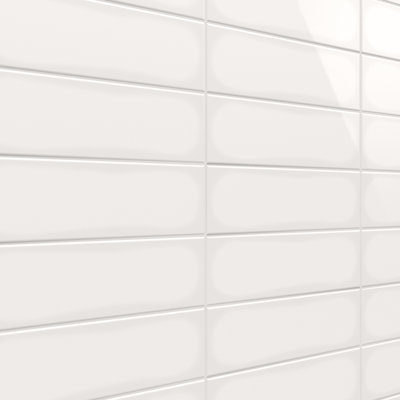 Remington 3.93 in. x 11.81 in. Polished Porcelain Subway Wall Tile (13.55 Sq. Ft. / Case)