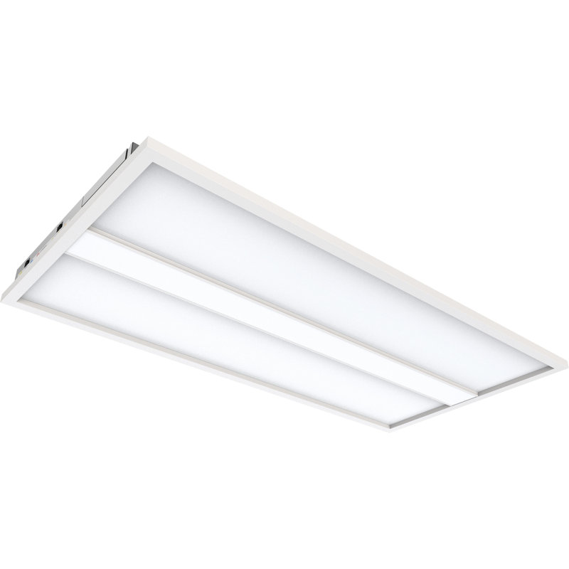 Lithonia Lighting 2X4 LED Three Pane Panel, Switchable Lumen and Color Temperature, UVOLT