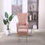 Fauteuil d'appoint de style moderne avec repose-pieds, fauteuil d'appoint confortable pour salon, chambre à coucher, appartement, bureau-213559850
