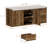 40" Entryway Shoe Storage Bench With Cushion Seating, Rustic Wood Shoe Bench With Drawers and Adjustable Shelf-1896305776