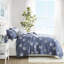 Literie en coton. Bleu marine / très grand Étoile de mer brodée et. . Lavable à la machine. . Coussin décoratif très grand en coton. Et rembourrage. Avec-122456130-122456131