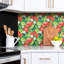 Celinda 50x100 cm Pvc Singular Tile in Green