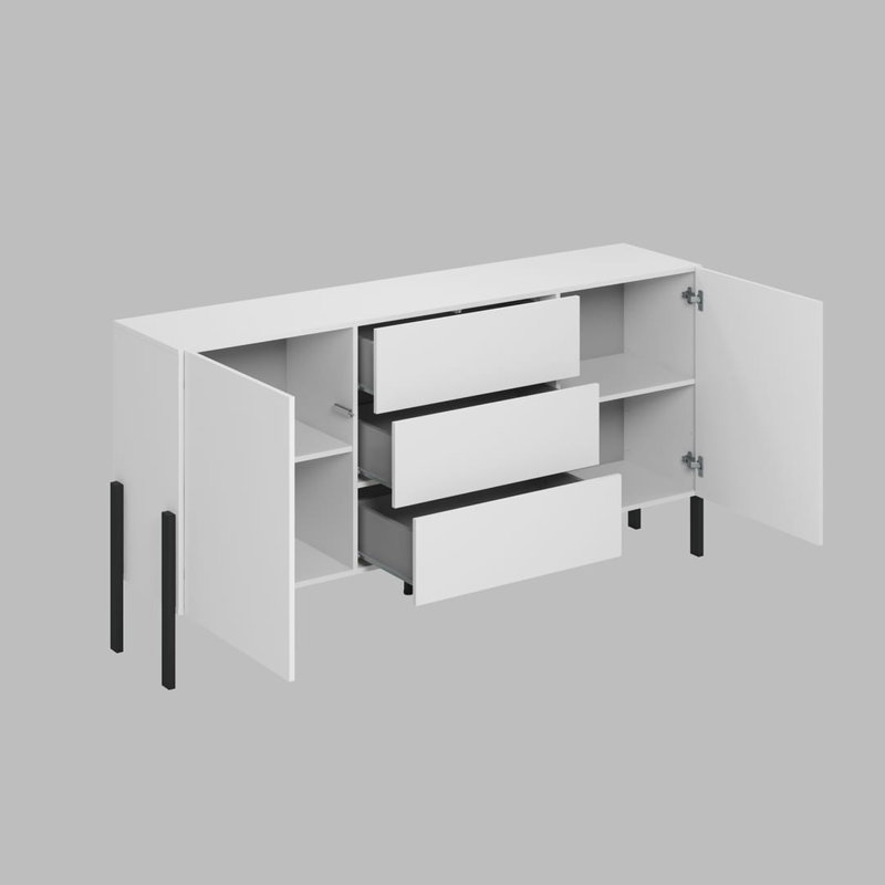 Benine 184cm Sideboard, White