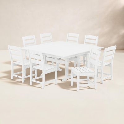 POLYWOOD® Lakeside 60" Patio Dining Set