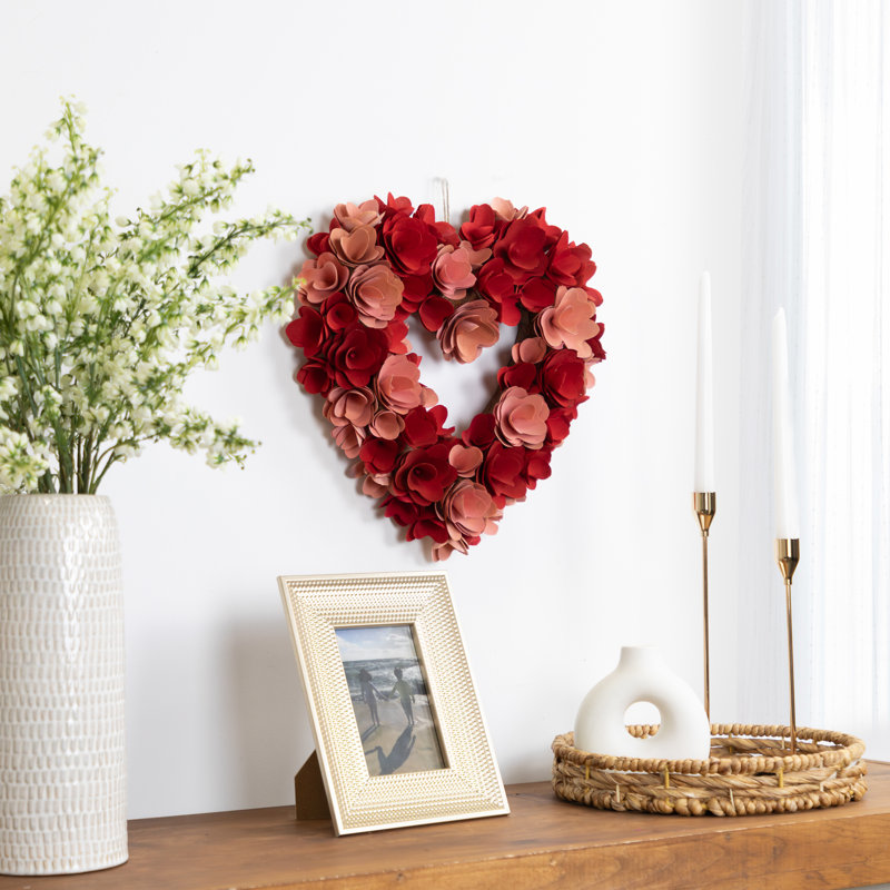 Couronne en faux bois assorti 15 po