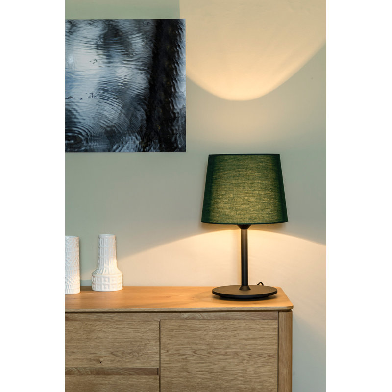 Savoy Table Lamp, Black, Green