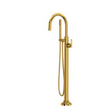 Apothecary Single Hole Floor Mount Tub Filler Trim