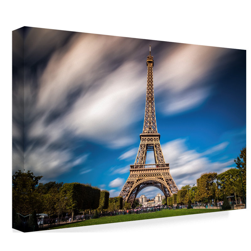 Dyara «Eiffel 5», reproduction de photo sur toile tendue, H 12 po x l 19 po x P 2 po