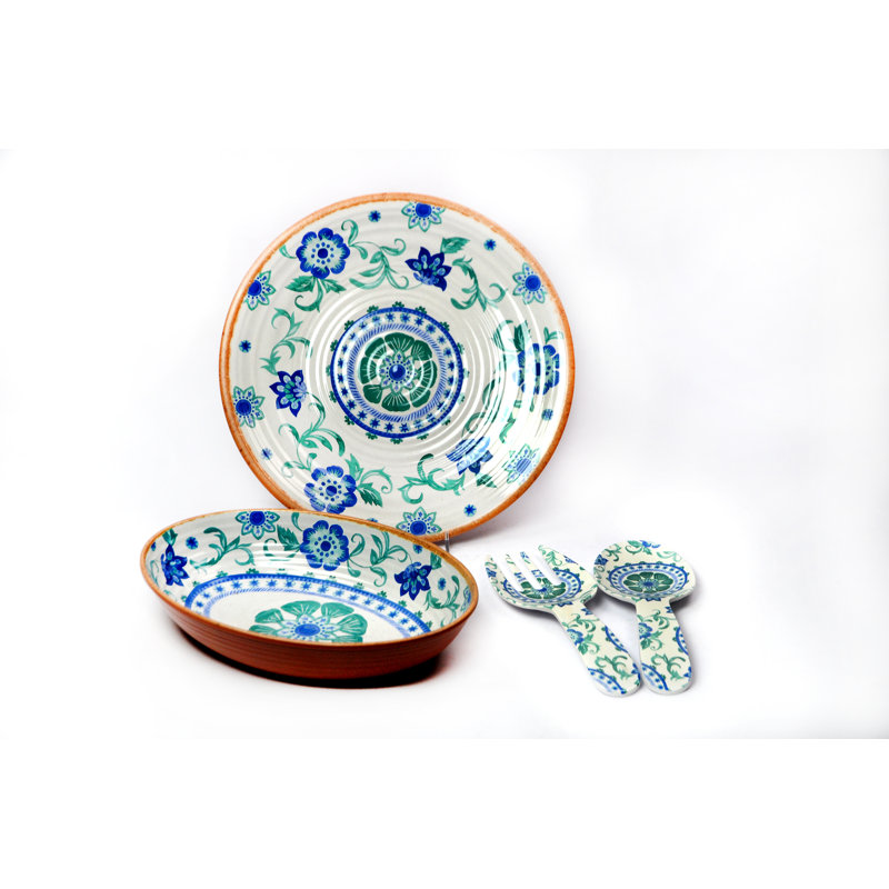 Chris Melamine Dinnerware - Service for 4
