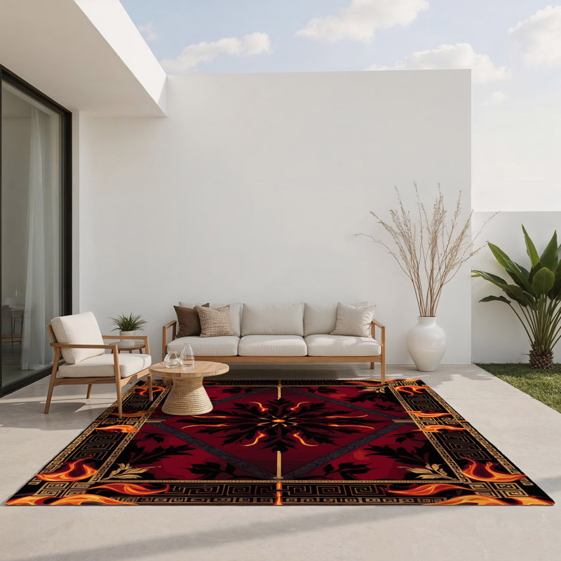 Tapis intérieur et extérieur FABLE Garland, Rectangle 1 pi 6 po x 2 pi 6 po