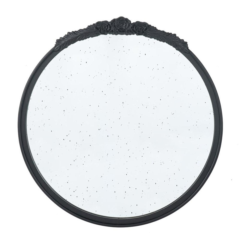 Miroir d'appoint 30 ", Noir, Round