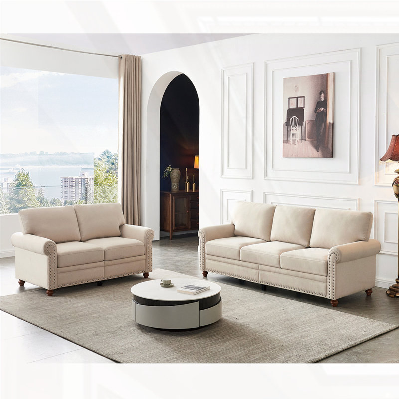 Canapé modulaire 2 + 3, Beige