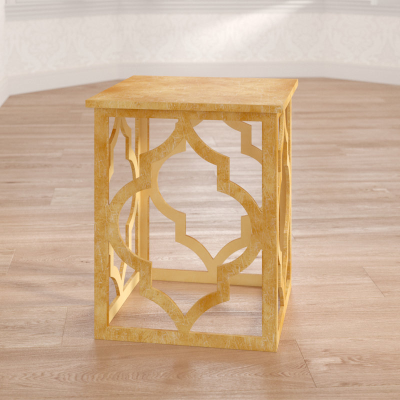 Candi Side Table, Gold