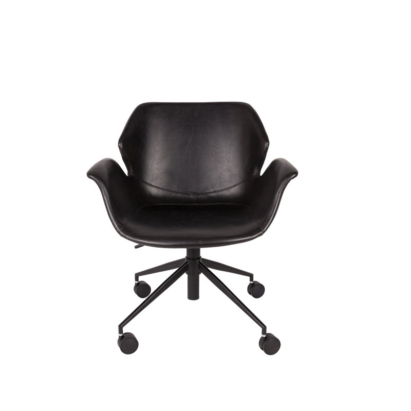 Nikki Swivel Task Chair, Black