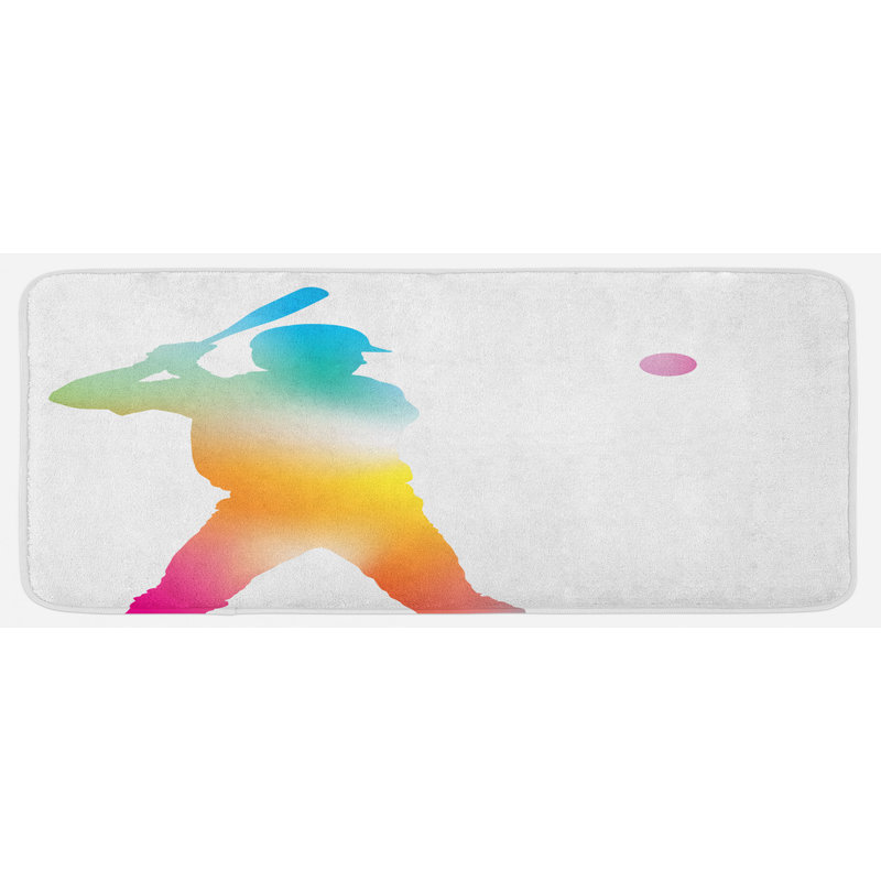 Modern & Contemporary Polyester Kitchen Mat