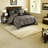 Elegant Cal King Comforter Bedding Set, Polyester Jacquard, Year-round Use