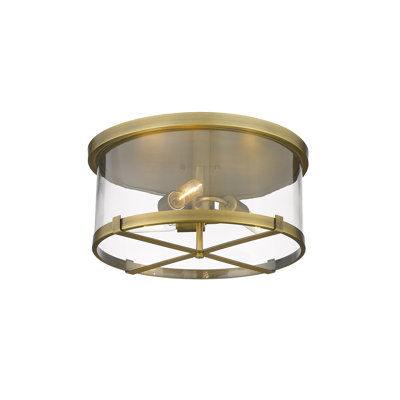 Asine Glass Flush Mount